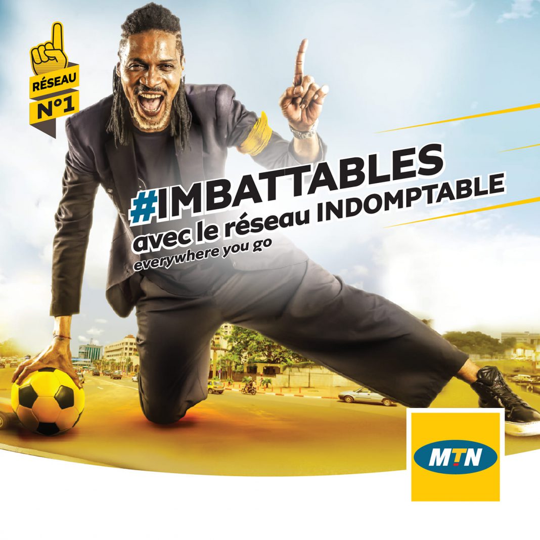 MTN Cameroon connecte l’Indomptable Rigobert Song à sa marque