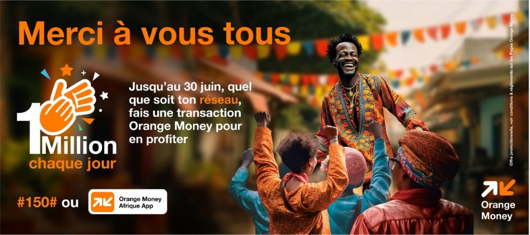 Cameroun: Orange Money dit « Merci » à ses clients à coup de millions !